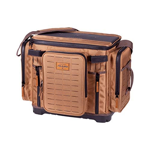 Plano Guide Series 3700 XL Tackle Bag, Beige 1680 Denier Fabric with Waterproof Base, Includes 10 StowAway Utility Organization Boxes, Large Premium Fishing Storage - $106.75 + FS
