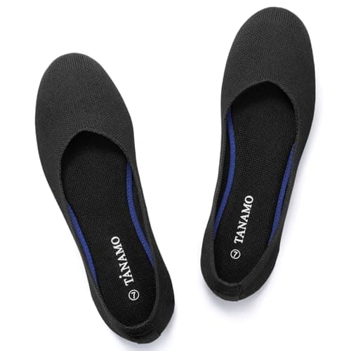 Tanamo Women's Soft Knit Ballet Flats Shoes (Various) $11.99 + Free Shipping w/ Prime or on $35+