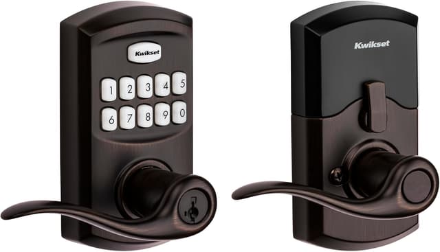 $56.52* | Kwikset Smartcode Keypad Electronic w/ Tustin Lever SmartKey at Amazon