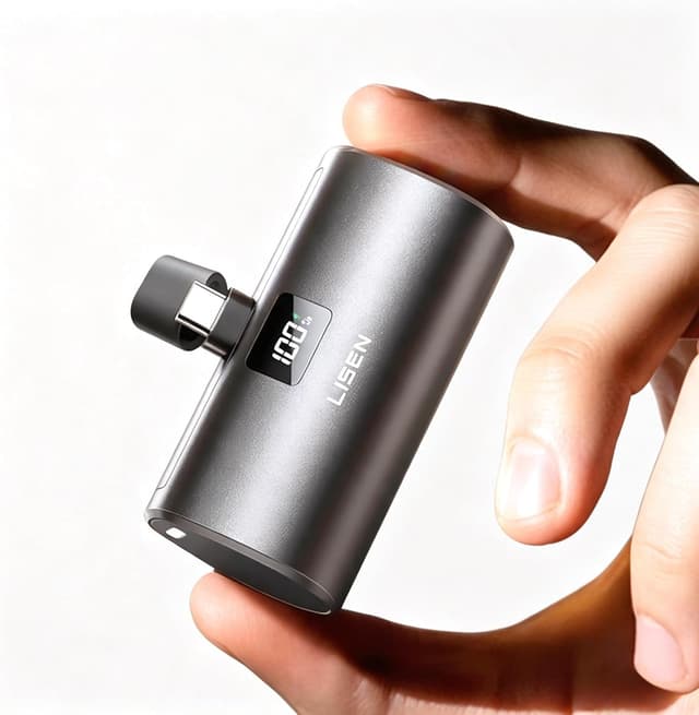 6800mAh LISEN 22.5W USB-C Mini Portable Charger w/ Display (Grey) $15.99 + Free Shipping w/ Prime or on $35+